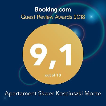 דירות גדינייה Apartament Skwer Kosciuszki Morze מראה חיצוני תמונה