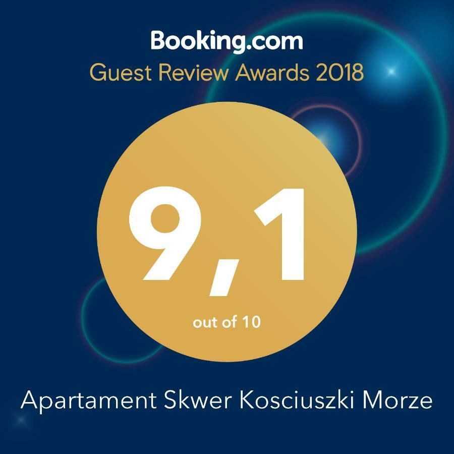 דירות גדינייה Apartament Skwer Kosciuszki Morze מראה חיצוני תמונה